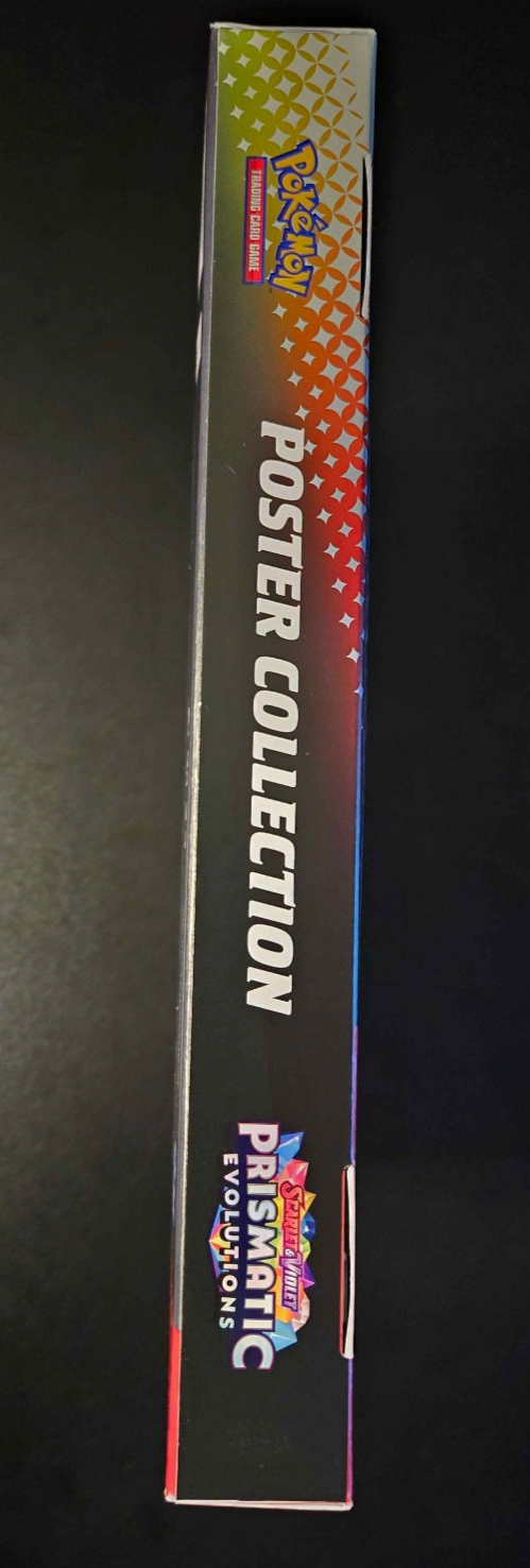 Pokemon TCG Scarlet & Violet Prismatic Evolutions Poster Collection Sealed